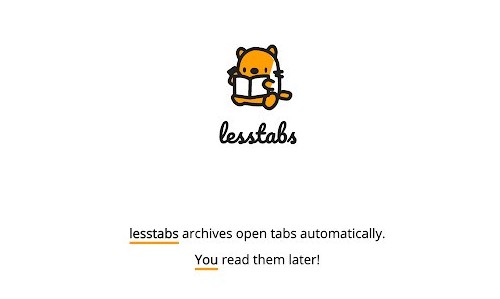 lesstabs(简洁风新标签页插件)