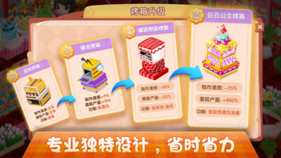 梦幻蛋糕店无限金币钻石版