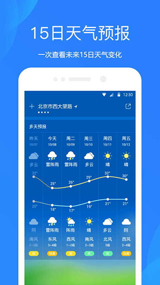 爱尚天气预报APP(天气预报)