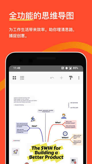 xmind思维导图免费版