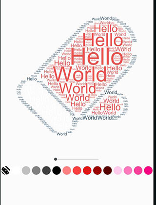 Word2Art app