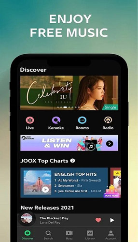 joox音乐APP