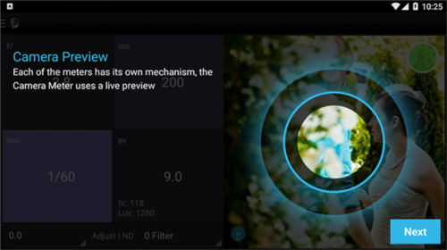 lightmeter测光表软件8