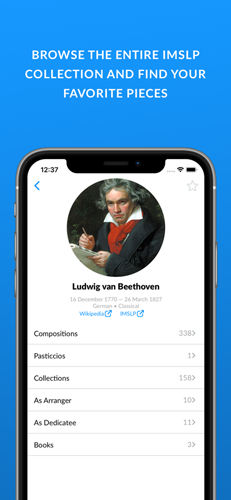 imslp琴谱APP|国际乐谱库