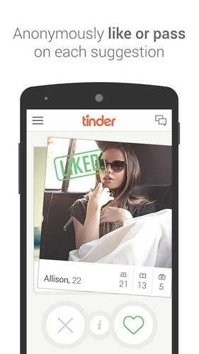 交友软件tinder(网络健身房)