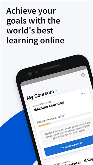 Coursera app