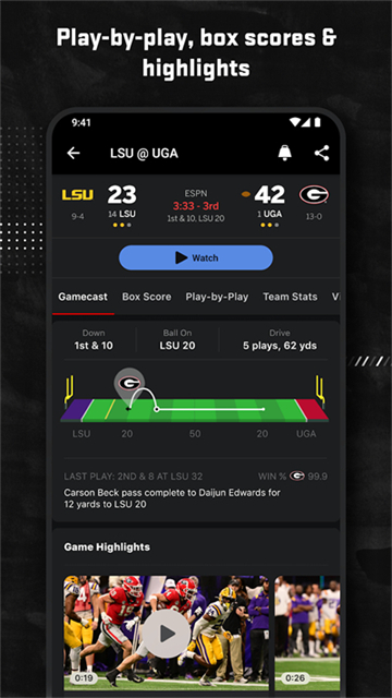 ESPN app