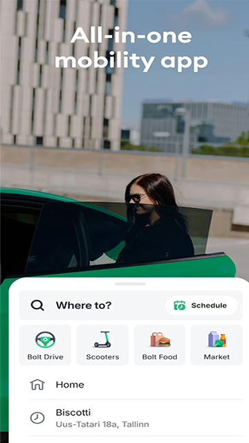 Bolt打车app